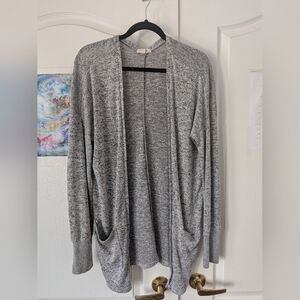 Garage Heather Gray Women's Cardigan